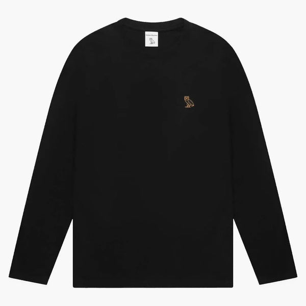 OVO X Essentials Longsleeve T-shirt svart