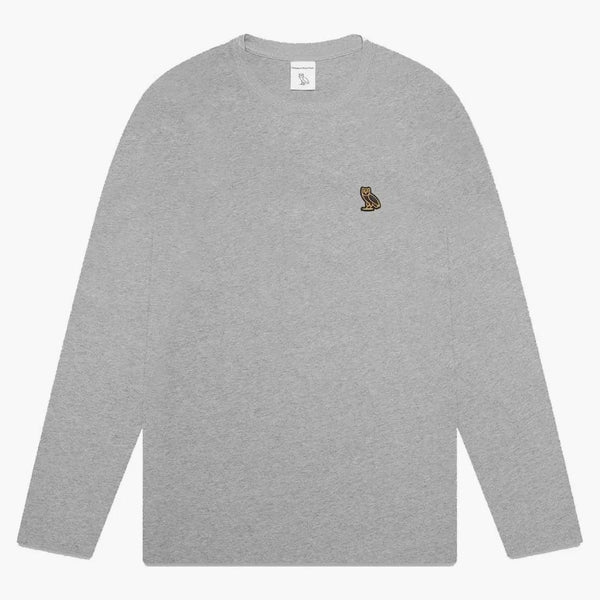 OVO X Essentials Longsleeve T-shirt Heather Grey