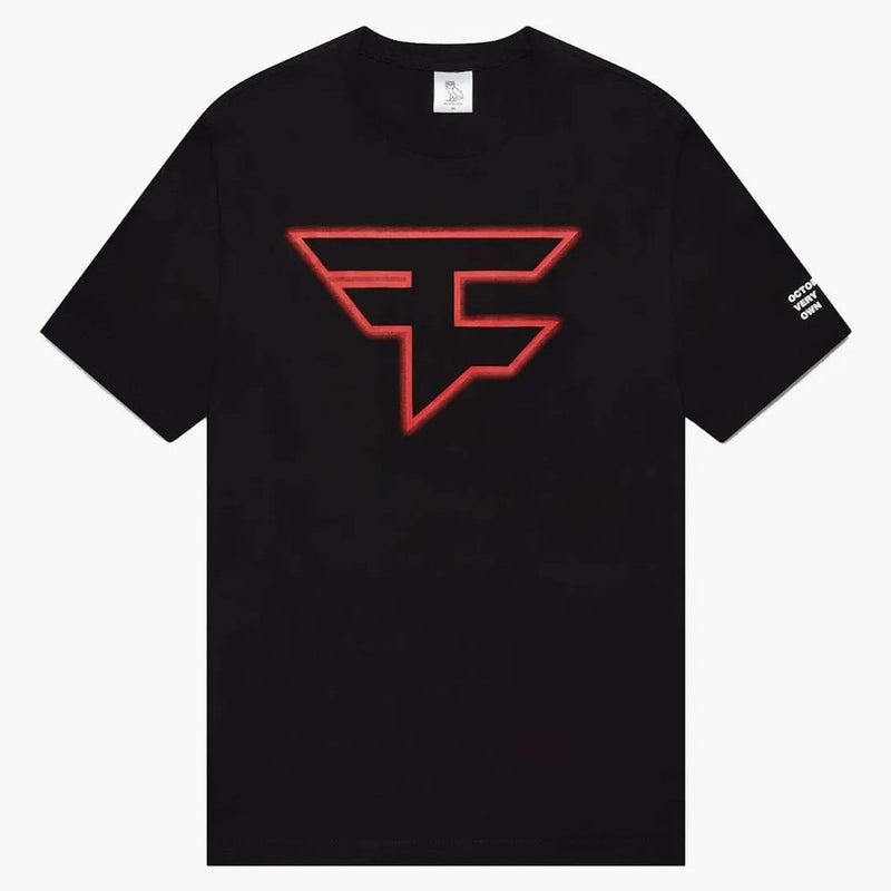 Ovo X Face Clan Big Logo T-Shirt Black
