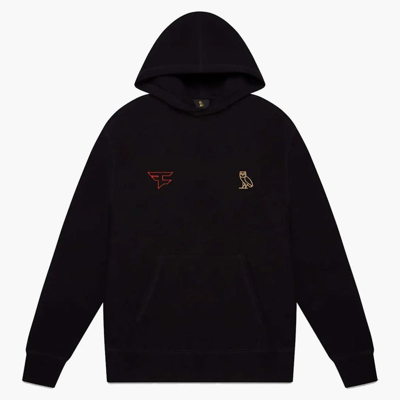 Ovo X Faze Clan Gamer Hoodie Black