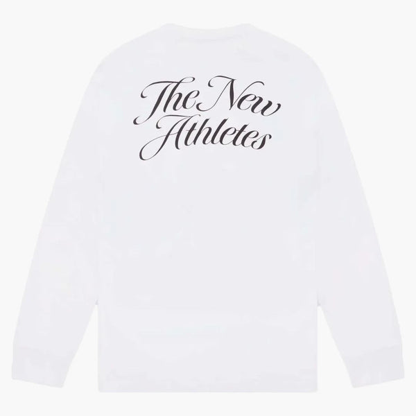 Ovo X Face Clan New Athletes Longsleeve T-Shirt White