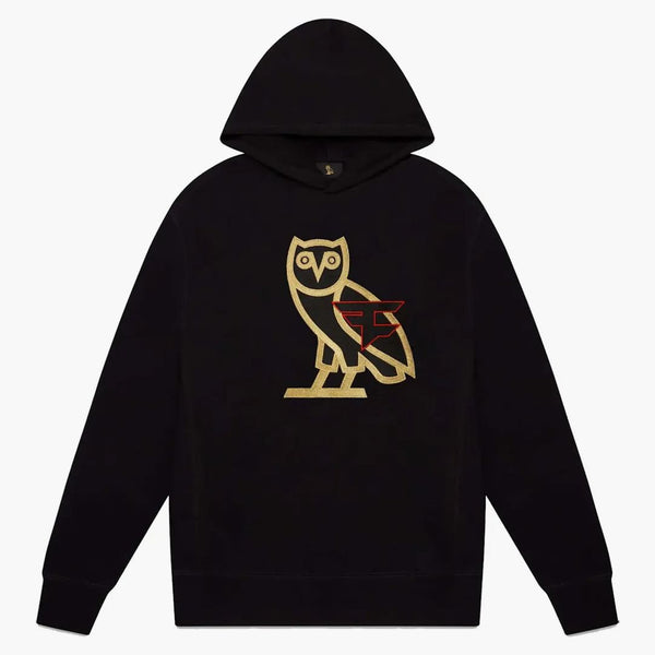 Ovo X Face Clan Og Owl Hoodie Black