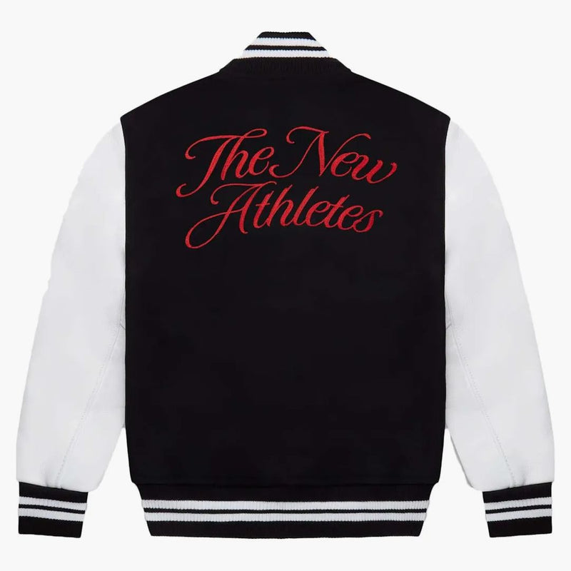 Ovo X Face Clan Varsity Jacket Black