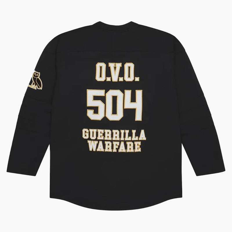 Jersey Hockey Ovo x Hot Boys Black