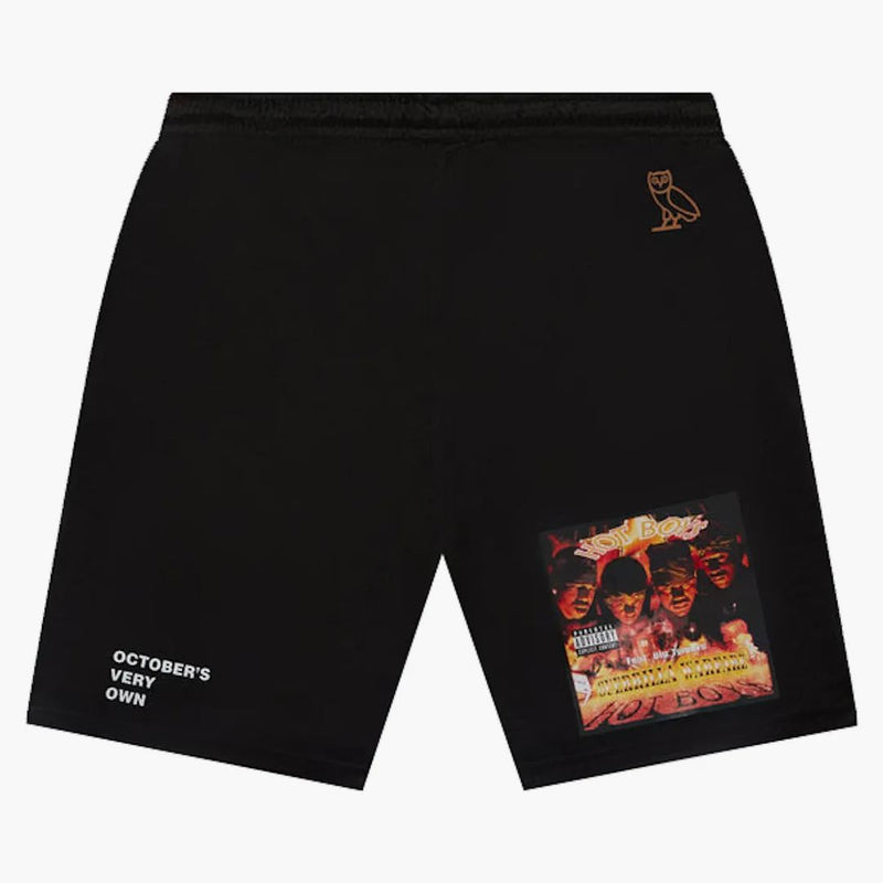 Ovo X Hot Boys Mesh Short Black