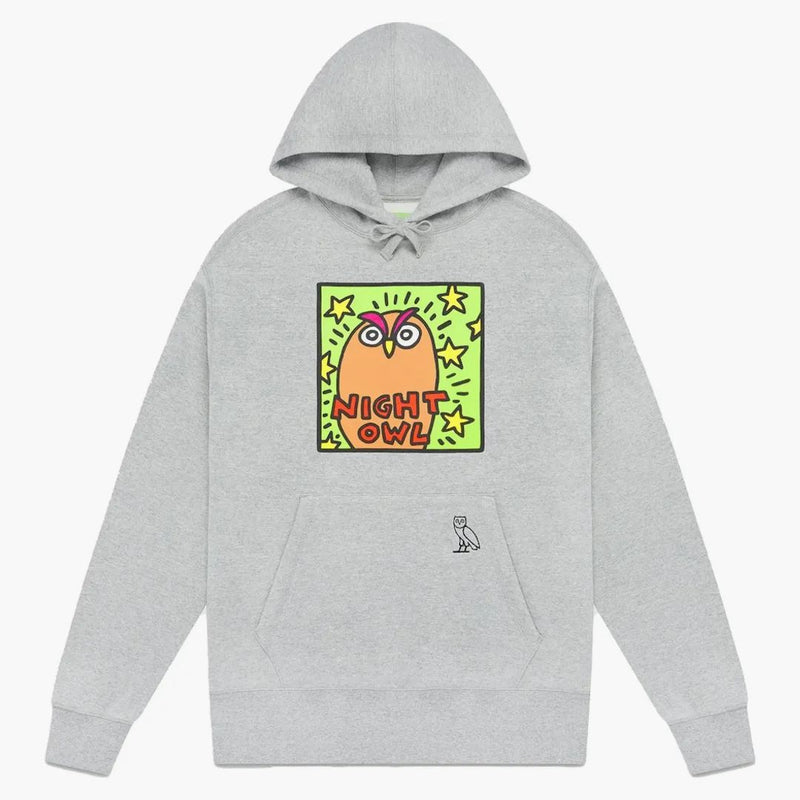 Ovo X Keith Haring Hoodie Heather Gray