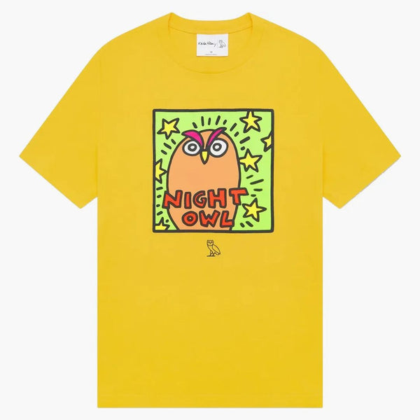 Ovo x keith haring t-shirt gul
