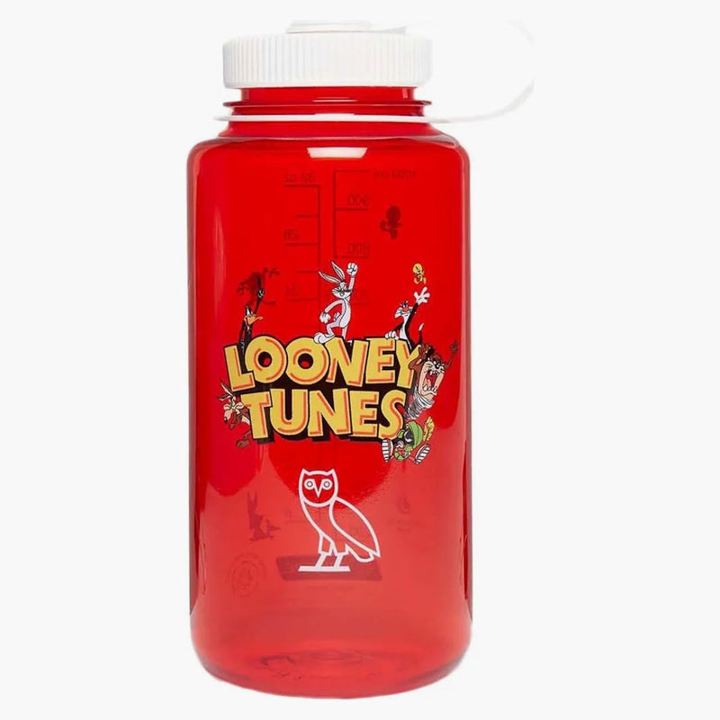 Ovo x looney tunes x nalgene 32 oz široká ústní láhev červená