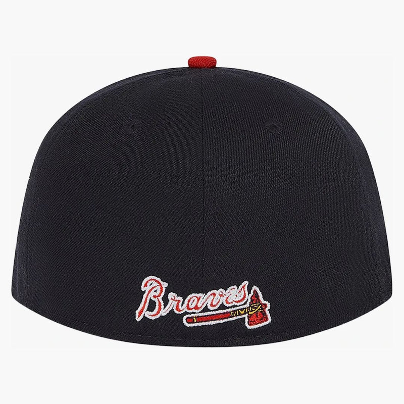 Ovo X MLB Atlanta Braves New Era has Navy