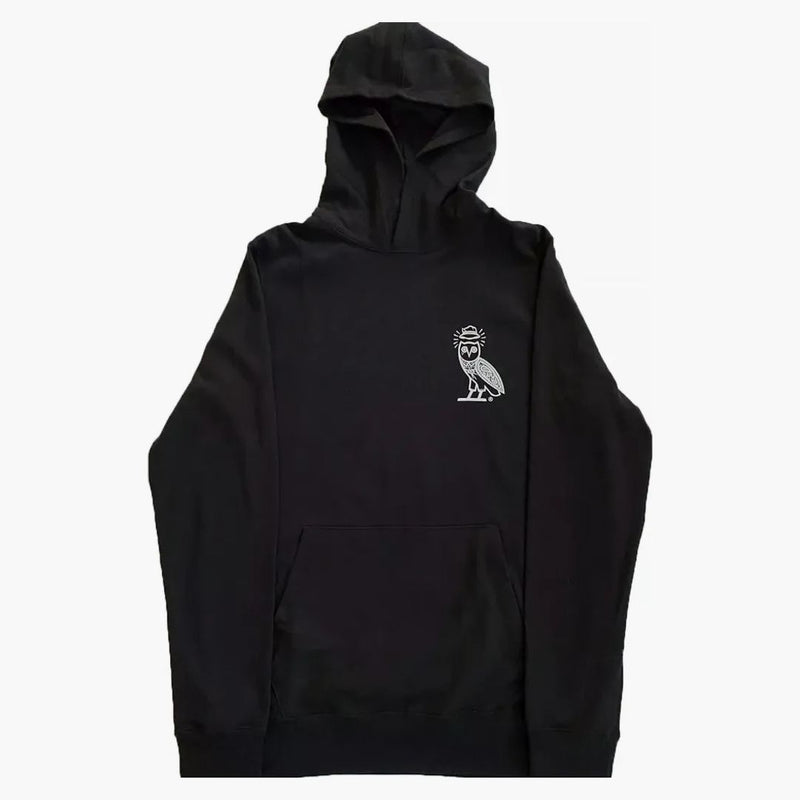 Ovo X Mister Cartoon script the Grove La Exclusive Hoodie Black