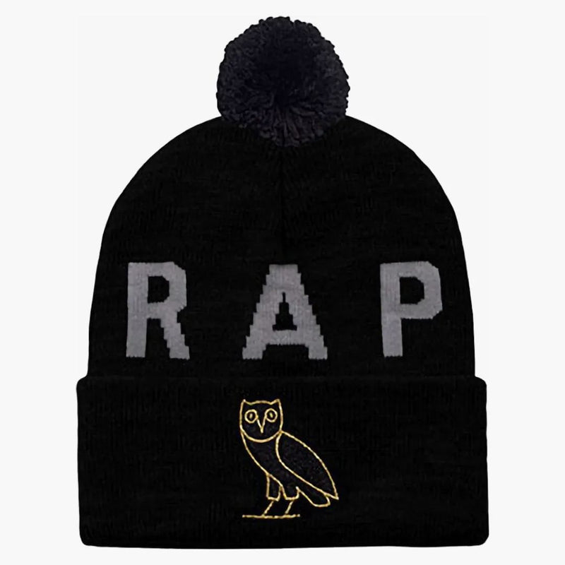 Ovo x Mitchell & Ness Raptors Beanie Black