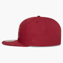 OVO X NBA Heat New Era 59 Fifty Fitted ma czerwony