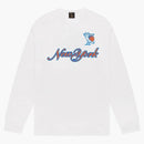 Ovo X NBA Knicks L/S T-shirt White