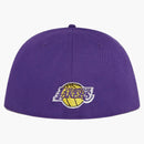 Ovo x nba lakers new era 59fifty fitted has purple