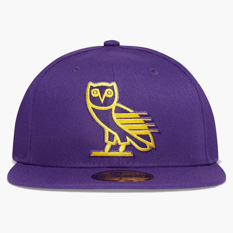 OVO X NBA LAKERS NUEVA ERA 59 Cifty ajustado tiene púrpura