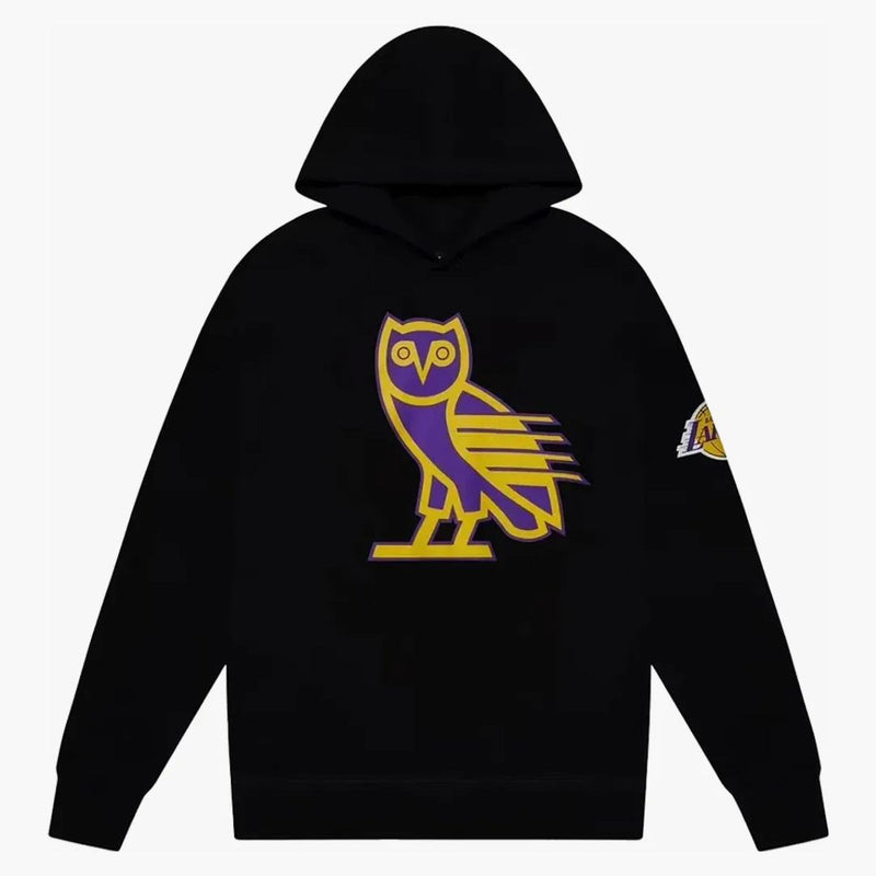 Ovo X NBA Lakers OG OWL Hoodie Black