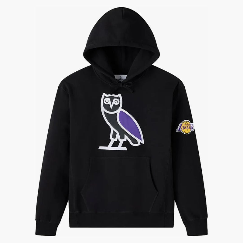 Ovo X NBA Los Angeles Lakers OG OWL Hoodie Black
