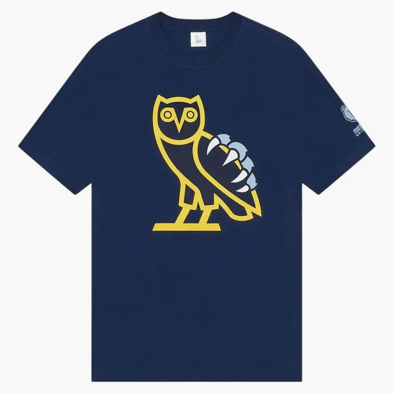 Ovo x nba memphis grizzlies t-shirt blå