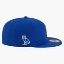 Ovo X NBA Philadelphia 76'ers 59fifty Fitted Has Blue/White