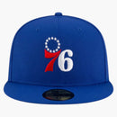 Ovo X NBA Philadelphia 76'ers 59fifty Fitted Has Blue/White
