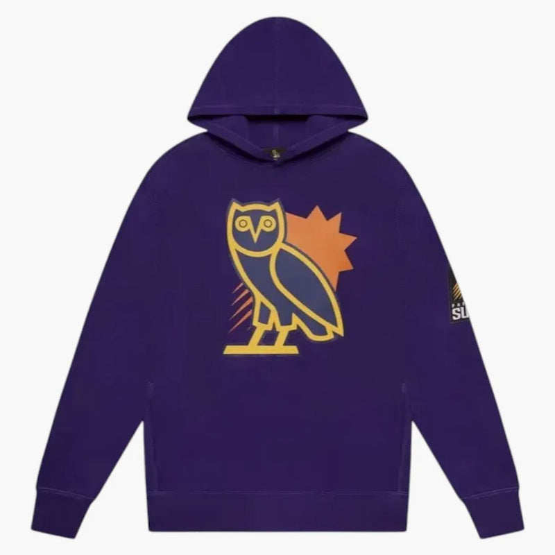 Ovo x nba Phoenix Suns Og Owl Hoodie Purple
