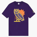 Ovo X Nba Phoenix Suns Og Owl T-shirt Purple