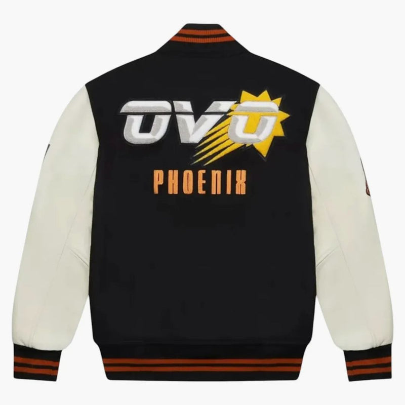 Ovo X NBA Phoenix Suns Varsity Jacket Black