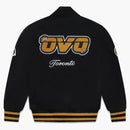 Ovo X NBA Raptors Varsity Jacket Black