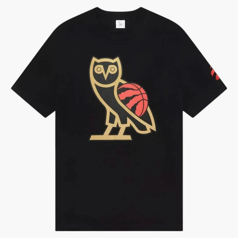 Ovo X NBA Toronto Raptors OG Owl T-shirt nero