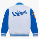 Ovo x NCAA KENTUCKY Wildcats Fleece Varsity Jacket Heather Grey