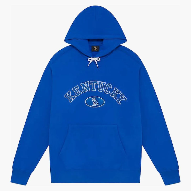 Ovo X NCAA Kentucky Wildcats Hoodie Blue