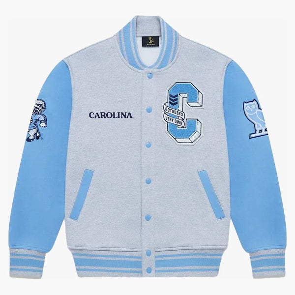 Ovo x NCAA North Carolina Tar Heels Varpersty Gacker Heather Grey