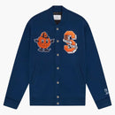 Ovo X NCAA Syracuse Oranges Varsity Jacket Navy