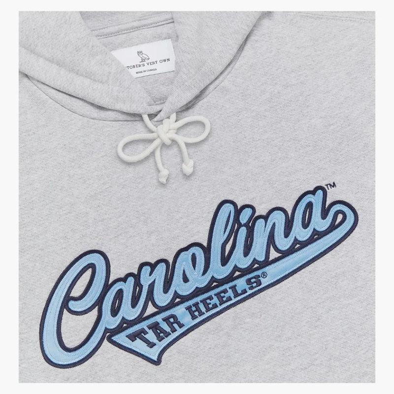 Ovo X NCAA Unc Tar Heels Hoodie Ash Heather Gray