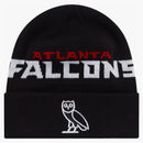 Ovo X Nfl Atlanta Falcons New Era Beanie Black