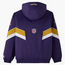 Ovo x nfl Baltimore Ravens Starter Sideline Puffer bunda fialová