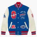 Ovo X NFL Buffalo Bills Varsity Jacket Blue