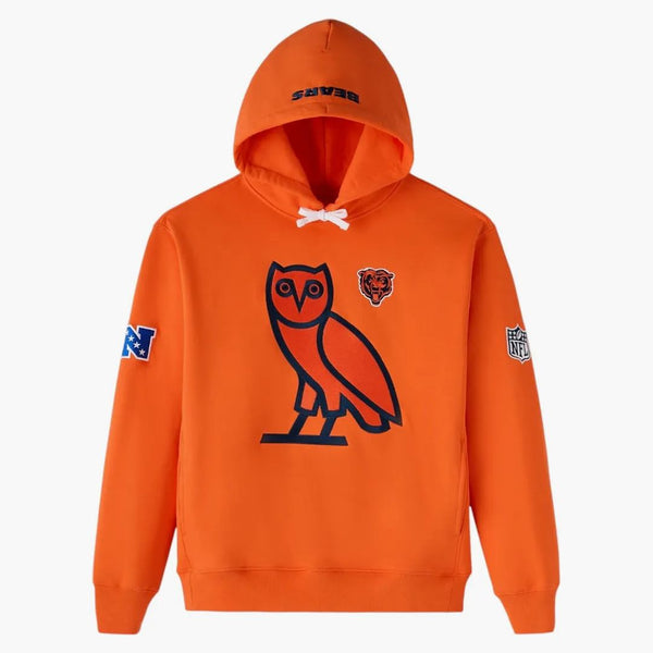 Ovo x NFL Chicago Bears Icon Team Team Hoodie Orange