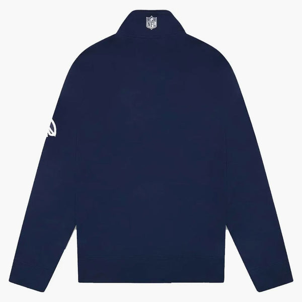 Ovo x nfl Dallas Cowboys 1/4 Zip Mock Neck Navy