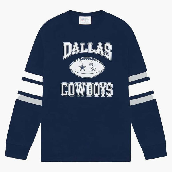 Ovo x nfl Dallas Cowboys Longsleeve T-Shirt Navy