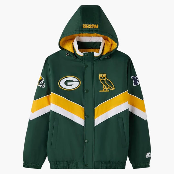 Ovo X NFL Green Bay Packers Starter Sidline Green Green