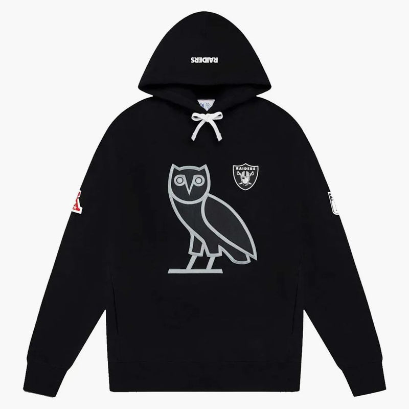 Ovo X NFL Las Vegas Raiders Og Owl Hoodie Black