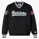 Ovo X NFL Las Vegas Raiders Starter Trainer Pullover Jacket Black