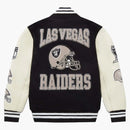 Ovo X NFL Las Vegas Raiders Varsity Jacket Black