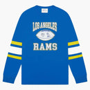 Ovo X NFL Los Angeles Rams Longsleeve T-Shirt Blue