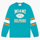 Ovo X NFL Miami Dolphins Longsleeve T-shirt Teal