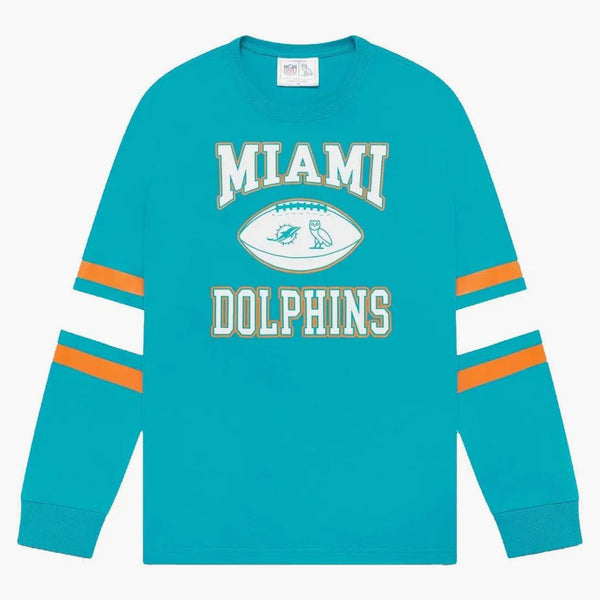 Ovo x Nfl Miami Dolphins T-shirt longsleeve