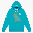 OVO X NFL Miami Dolphins Og Owl Soodie Teal