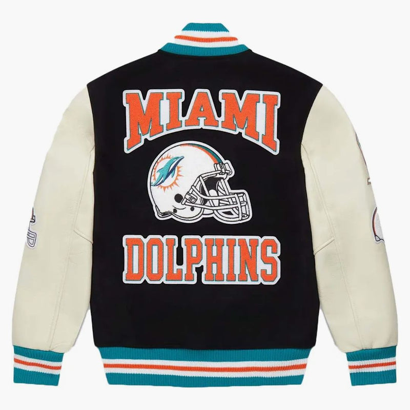 Ovo x nfl Miami Dolphins Varsity bunda černá