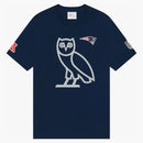 Ovo X Nfl New England Patriots Game Day T-shirt Blue